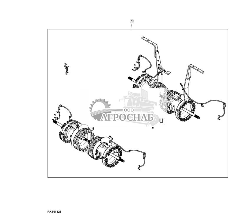 Набор средств для модернизации моста, гусеничные ленты 762914,4 мм (3036 дюймов), ширина колеи 3,05 м (120 дюймов), комплект для самостоятельной установки - ST947587 474.jpg